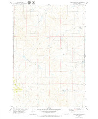 Mills Creek West Montana Historical topographic map, 1:24000 scale, 7.5 X 7.5 Minute, Year 1979