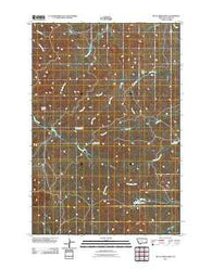 Mills Creek West Montana Historical topographic map, 1:24000 scale, 7.5 X 7.5 Minute, Year 2011