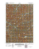 Mills Creek West Montana Historical topographic map, 1:24000 scale, 7.5 X 7.5 Minute, Year 2011