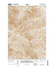 Mills Creek West Montana Current topographic map, 1:24000 scale, 7.5 X 7.5 Minute, Year 2014