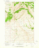 Mine Gulch Montana Historical topographic map, 1:24000 scale, 7.5 X 7.5 Minute, Year 1961