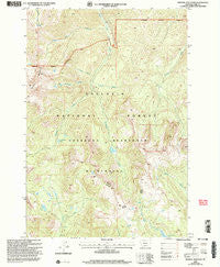 Mineral Mountain Montana Historical topographic map, 1:24000 scale, 7.5 X 7.5 Minute, Year 2000