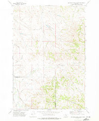 Minnehaha Creek South Montana Historical topographic map, 1:24000 scale, 7.5 X 7.5 Minute, Year 1972