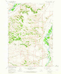 Mission Creek Montana Historical topographic map, 1:24000 scale, 7.5 X 7.5 Minute, Year 1960