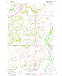 Mission Creek Montana Historical topographic map, 1:24000 scale, 7.5 X 7.5 Minute, Year 1960