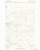 Mission Lake East Montana Historical topographic map, 1:24000 scale, 7.5 X 7.5 Minute, Year 1968