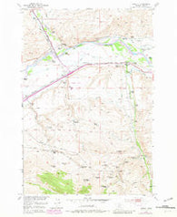 Mission Montana Historical topographic map, 1:24000 scale, 7.5 X 7.5 Minute, Year 1952