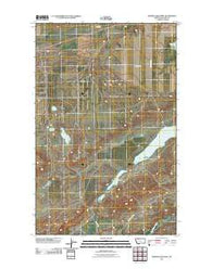 Mission Lake West Montana Historical topographic map, 1:24000 scale, 7.5 X 7.5 Minute, Year 2011