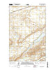 Mission Lake West Montana Current topographic map, 1:24000 scale, 7.5 X 7.5 Minute, Year 2014
