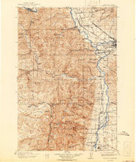 Missoula Montana Historical topographic map, 1:125000 scale, 30 X 30 Minute, Year 1912