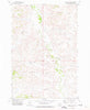 Mitchell Coulee Montana Historical topographic map, 1:24000 scale, 7.5 X 7.5 Minute, Year 1971