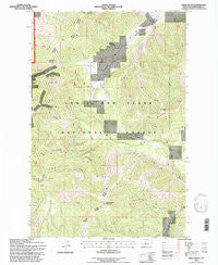 Mixes Baldy Montana Historical topographic map, 1:24000 scale, 7.5 X 7.5 Minute, Year 1995