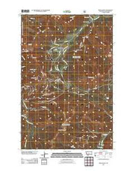 Mixes Baldy Montana Historical topographic map, 1:24000 scale, 7.5 X 7.5 Minute, Year 2011