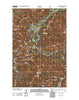 Mixes Baldy Montana Historical topographic map, 1:24000 scale, 7.5 X 7.5 Minute, Year 2011