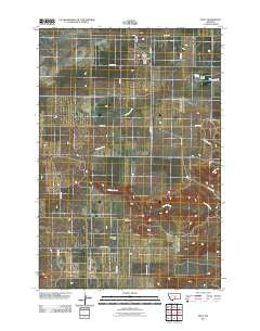 Molt Montana Historical topographic map, 1:24000 scale, 7.5 X 7.5 Minute, Year 2011