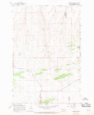 Monarch NE Montana Historical topographic map, 1:24000 scale, 7.5 X 7.5 Minute, Year 1967