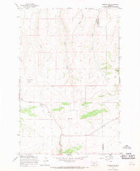 Monarch NE Montana Historical topographic map, 1:24000 scale, 7.5 X 7.5 Minute, Year 1967