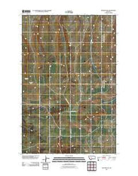 Monarch NE Montana Historical topographic map, 1:24000 scale, 7.5 X 7.5 Minute, Year 2011