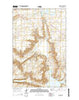 Montague Montana Current topographic map, 1:24000 scale, 7.5 X 7.5 Minute, Year 2014