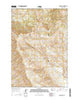 Monument Hill Montana Current topographic map, 1:24000 scale, 7.5 X 7.5 Minute, Year 2014