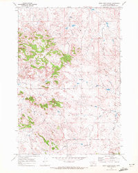 Moon Creek School Montana Historical topographic map, 1:24000 scale, 7.5 X 7.5 Minute, Year 1969