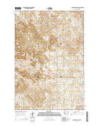Moon Creek School Montana Current topographic map, 1:24000 scale, 7.5 X 7.5 Minute, Year 2014