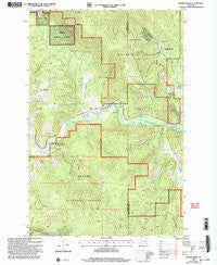 Moose Creek Montana Historical topographic map, 1:24000 scale, 7.5 X 7.5 Minute, Year 2001