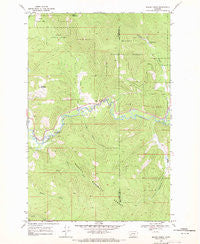 Moose Creek Montana Historical topographic map, 1:24000 scale, 7.5 X 7.5 Minute, Year 1968