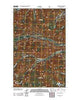 Moose Peak Montana Historical topographic map, 1:24000 scale, 7.5 X 7.5 Minute, Year 2011
