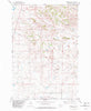 Morris Butte Montana Historical topographic map, 1:24000 scale, 7.5 X 7.5 Minute, Year 1981