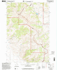 Morrison Lake Montana Historical topographic map, 1:24000 scale, 7.5 X 7.5 Minute, Year 1997