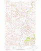 Mosby Montana Historical topographic map, 1:24000 scale, 7.5 X 7.5 Minute, Year 1962