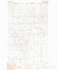 Mosquito Springs Montana Historical topographic map, 1:24000 scale, 7.5 X 7.5 Minute, Year 1984