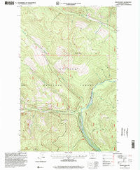 Mount Baldy Montana Historical topographic map, 1:24000 scale, 7.5 X 7.5 Minute, Year 1997