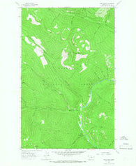 Mount Baldy Montana Historical topographic map, 1:24000 scale, 7.5 X 7.5 Minute, Year 1963