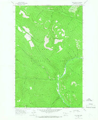 Mount Baldy Montana Historical topographic map, 1:24000 scale, 7.5 X 7.5 Minute, Year 1963