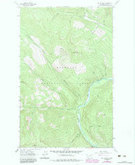 Mount Baldy Montana Historical topographic map, 1:24000 scale, 7.5 X 7.5 Minute, Year 1963