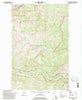 Mount Bradley Montana Historical topographic map, 1:24000 scale, 7.5 X 7.5 Minute, Year 1994