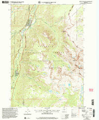 Mount Douglas Montana Historical topographic map, 1:24000 scale, 7.5 X 7.5 Minute, Year 2000