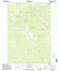Mount Emerine Montana Historical topographic map, 1:24000 scale, 7.5 X 7.5 Minute, Year 1996