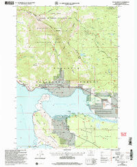 Mount Hebgen Montana Historical topographic map, 1:24000 scale, 7.5 X 7.5 Minute, Year 2000