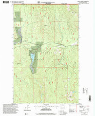 Mount Henry Montana Historical topographic map, 1:24000 scale, 7.5 X 7.5 Minute, Year 1997