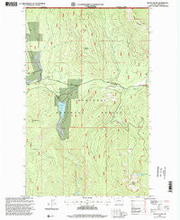 Mount Henry Montana Historical topographic map, 1:24000 scale, 7.5 X 7.5 Minute, Year 1997