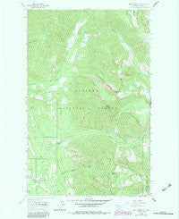 Mount Marston Montana Historical topographic map, 1:24000 scale, 7.5 X 7.5 Minute, Year 1963