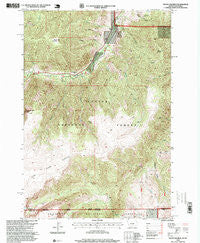 Mount Maurice Montana Historical topographic map, 1:24000 scale, 7.5 X 7.5 Minute, Year 1996