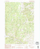Mount Thompson Montana Historical topographic map, 1:24000 scale, 7.5 X 7.5 Minute, Year 1985