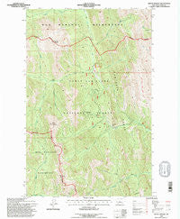 Mount Wright Montana Historical topographic map, 1:24000 scale, 7.5 X 7.5 Minute, Year 1995