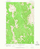 Mount Wright Montana Historical topographic map, 1:24000 scale, 7.5 X 7.5 Minute, Year 1958