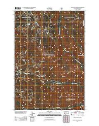 Mount Blackmore Montana Historical topographic map, 1:24000 scale, 7.5 X 7.5 Minute, Year 2011