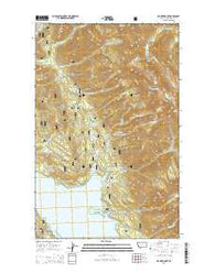 Mount Grant Montana Current topographic map, 1:24000 scale, 7.5 X 7.5 Minute, Year 2014